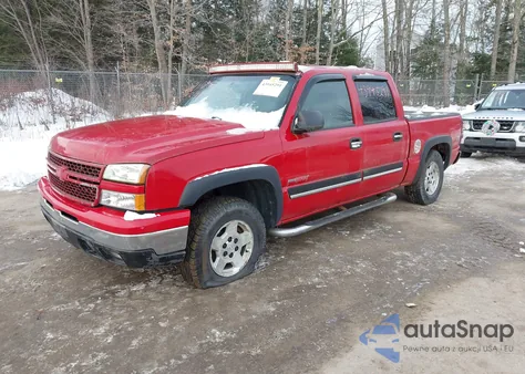 2006 Chevrolet Silverado 1500 Lt3 из США, поврежденный, VIN 2GCEK13N761352521